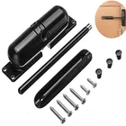 Пружинный дверной ограничитель из цинкового сплава, регулируемая Поверхностная установка, автоматическое закрытие Deursluiters, огнестойкая дверная ограничитель, дверная фурнитура