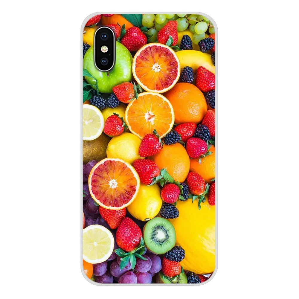For Motorola Moto X4 E4 E5 G5 G5S G6 Z Z2 Z3 G G2 G3 C Play Plus Fruit Pineapple Orange Accessories Phone Cases Covers | Мобильные