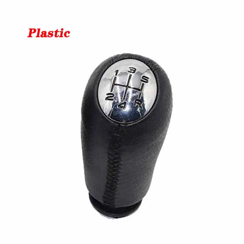 5 speed knob plastic Рукоятка рычага переключения передач крышка багажника с рамкой Накладка для Renault Megane 2 MK2 II MK 2 2002-2009 головная ручка переключения Пылезащитная крышка Новинка - Название цвета: 5 speed knob plastic