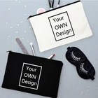 Сумки для косметики с индивидуальным логотипом на заказ, косметический чехол для путешествий Органайзер для туалетных принадлежностей, женская сумка для хранения косметики, студенческие сумки для карандашей