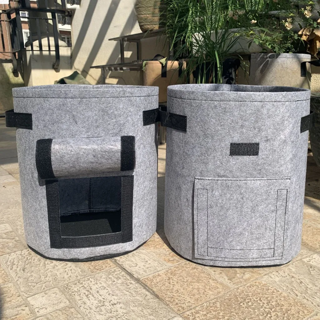 4 вида цветов мешки для растений домашний сад горшок картошки парниковых вот уже