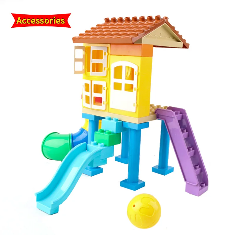 

Конструктор детский, совместимый с конструкторами, боковые качели