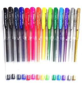 Набор шариковых ручек Uni-ball Signo, 14 цветов, UM-100 0,50,70,8 мм