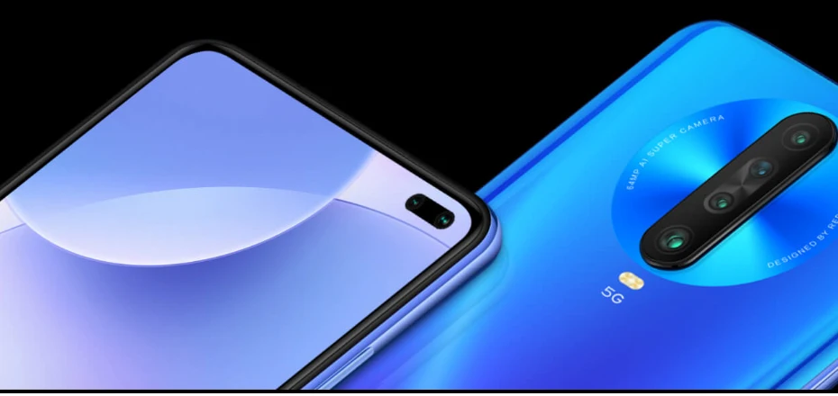 Смартфон Xiaomi Redmi K30 5G 6GB 128 GB, Восьмиядерный процессор Snapdragon 765G, четырехъядерный процессор 64 мп, камера 120 Гц, жидкий дисплей, 4500 мАч