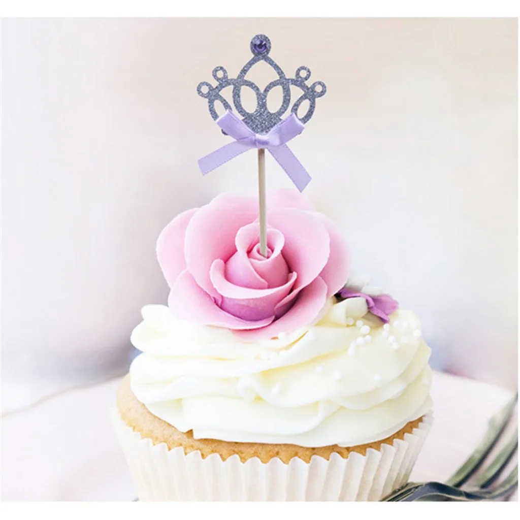 Корона принцессы инструменты для украшения торта блестящая чашка форма тиара