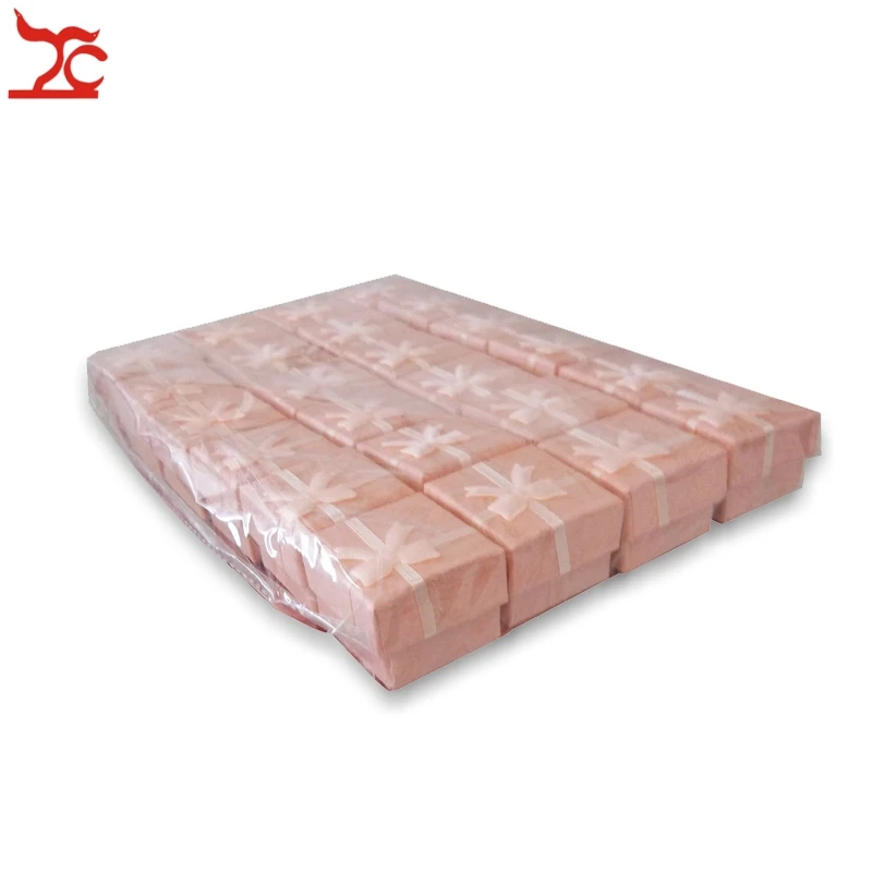 Шкатулка для ювелирных изделий 24 шт. цветная бумажная ленточная Свадебная