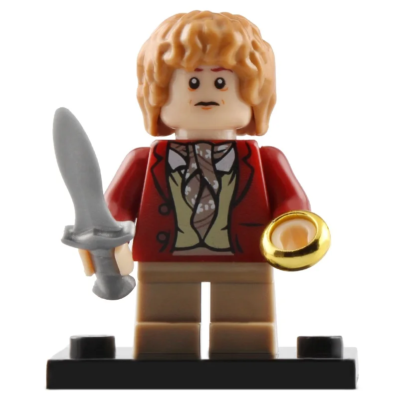 8 шт./компл. Lego Властелин Колец экшн Minifigured балин Торин Бильбо Плеймобил