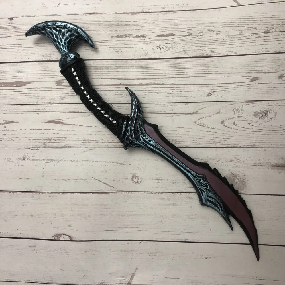 1:1 Cos WOW Anti Mage Scythe of Vyse Elf оружия модель для ролевых игр 50 см пу модель|Игровые мечи| |