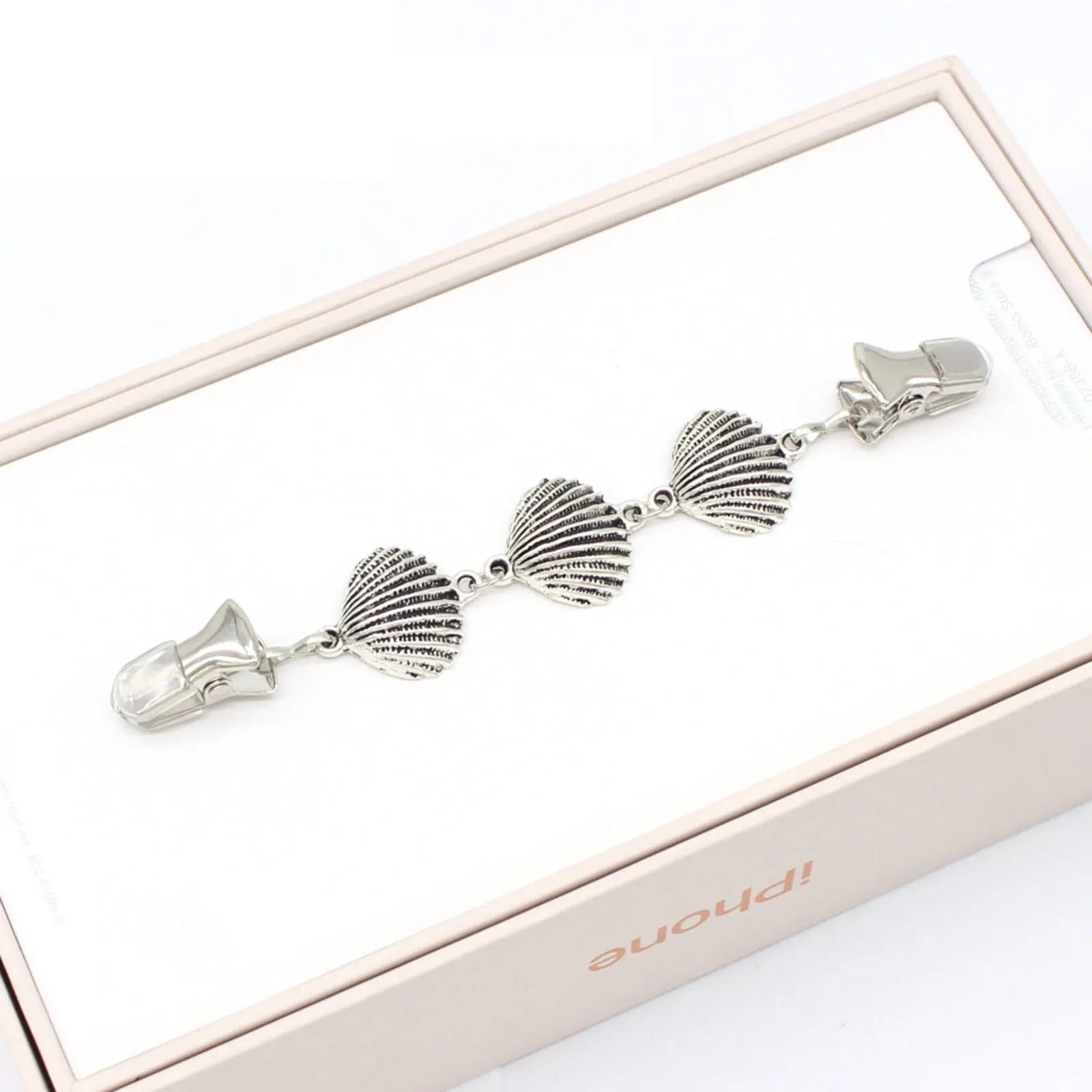 

Vintage Ocean Jewelry Star Fish/Shells Silver Color Brooches Antique Women Girls Sweater Collar Scarf Clip Pins Jewelry