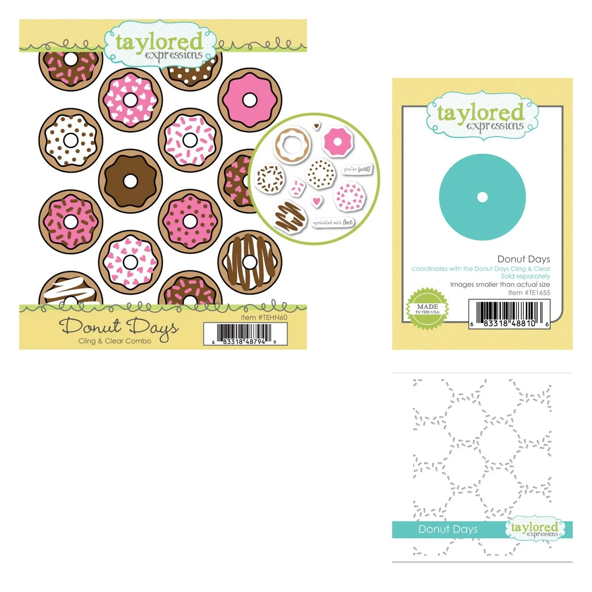 

Donut Days 2022 New Clear Stamps Metal Cutting Dies Stencil Scrapbook Embossed Make Card Album Diy Craft Template Decoration