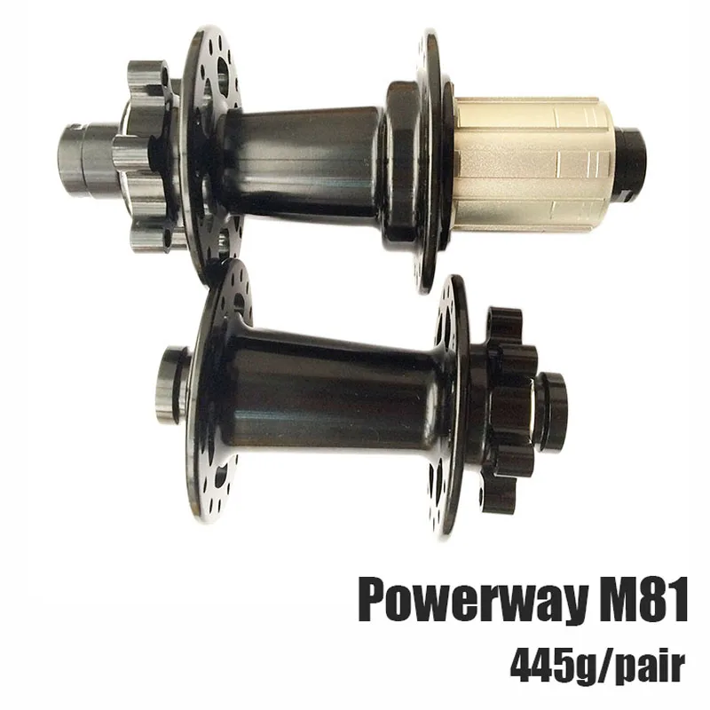 MTB Powerway M81 AM trail enduro диск J bend ступица 12 мм через ось DH алюминий 24 24h 28 28h 32 32h Shima или XD| |