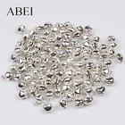 6 мм 200 шт. Серебряные Колокольчики DIY, фигурные бусины, Рождественский колокольчик ручной работы