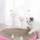 Мультяшная кошачья лапа Весенняя забавная кошка-Палочка из гофрированного материала забавная кошка-палочка игрушка для кошек товары для домашних животных автомат шечный