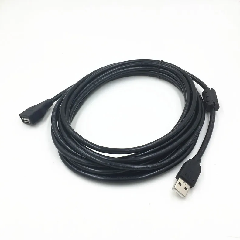 

7M 8M 10M 12M USB 2.0 Male To Female Extension Cable Extend Cord High Speed USB 2.0 Extender White For PC Laptop