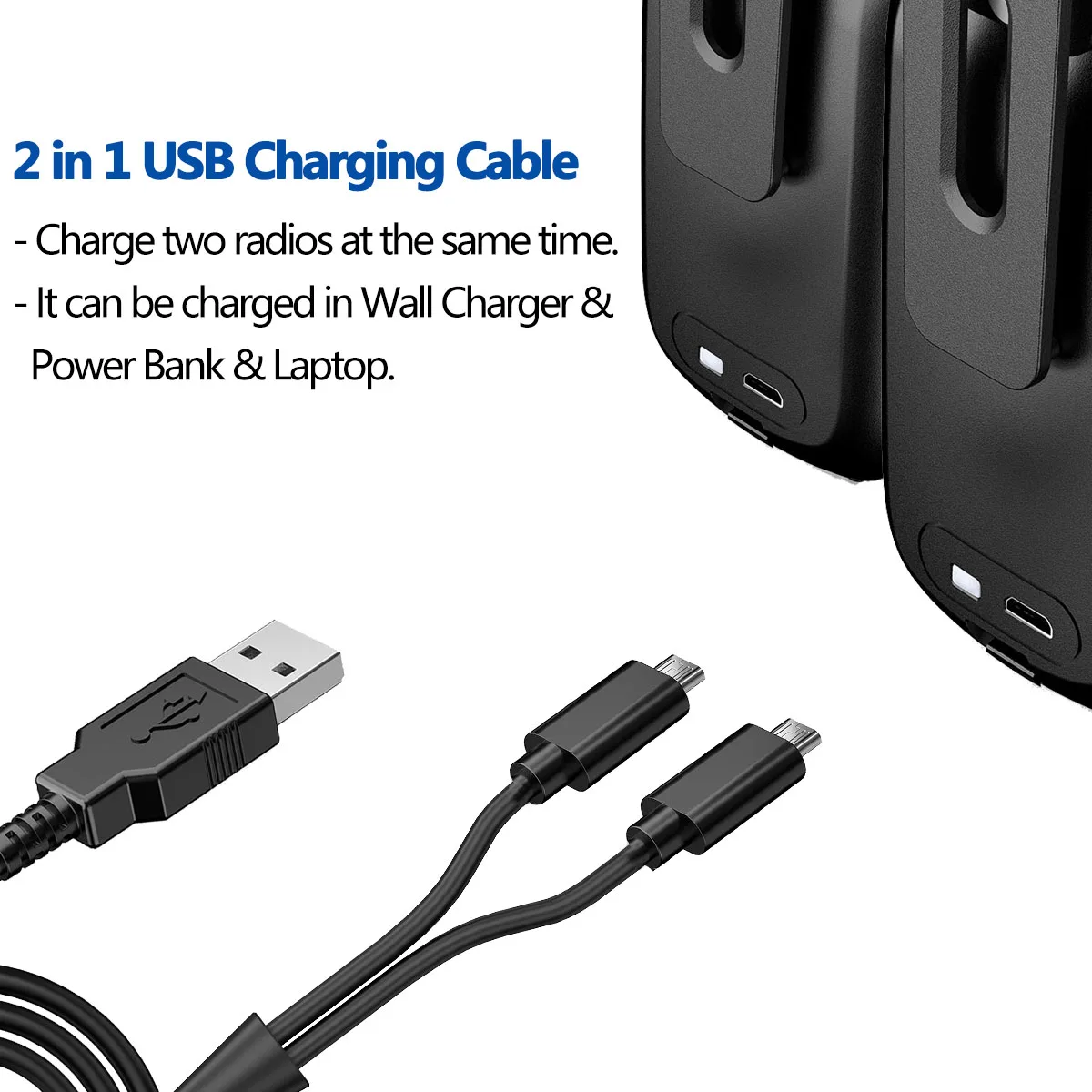 Baofeng Pofung T17 Mini Walkie Talkie PMR/FRS Portable 2pcs Two way Radio USB Charging Radio for Hunting Hotel BF-888S BF-C9