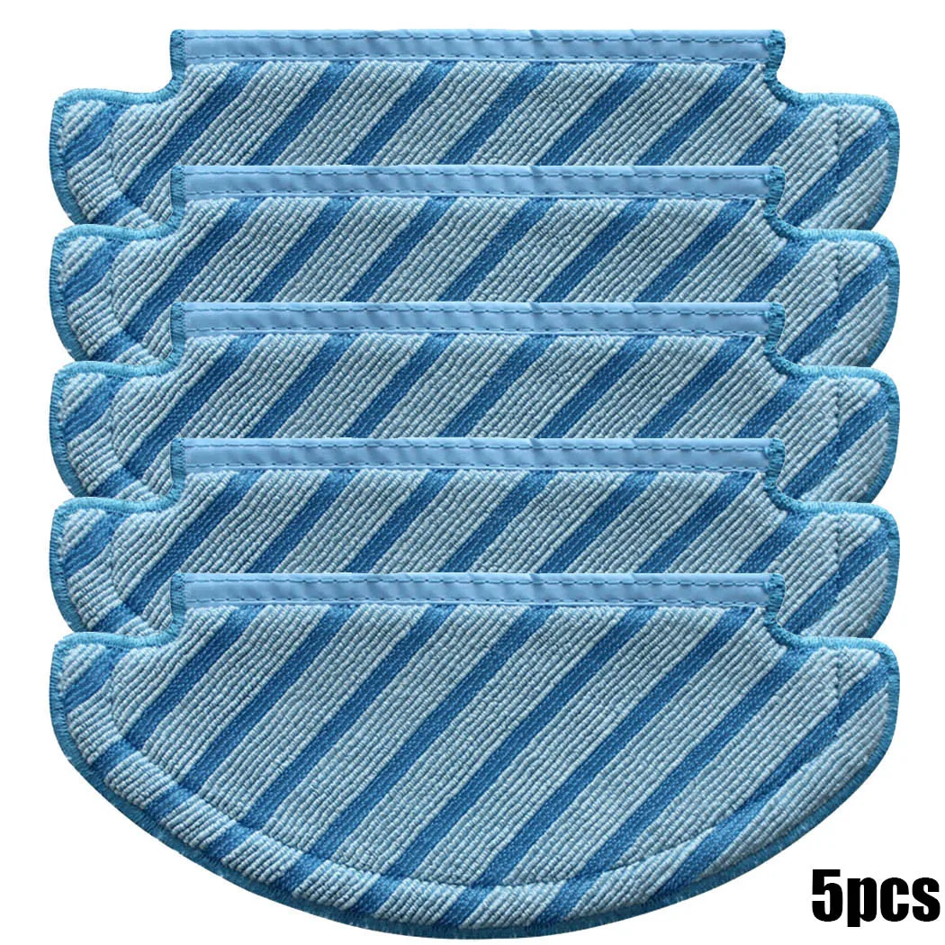 Kit Mop Cloths Microfiber Replace For ECOVACS DEEBOT OZMO T8 / T8+ / T8 AIVI Robotic Vacuum Cleaner