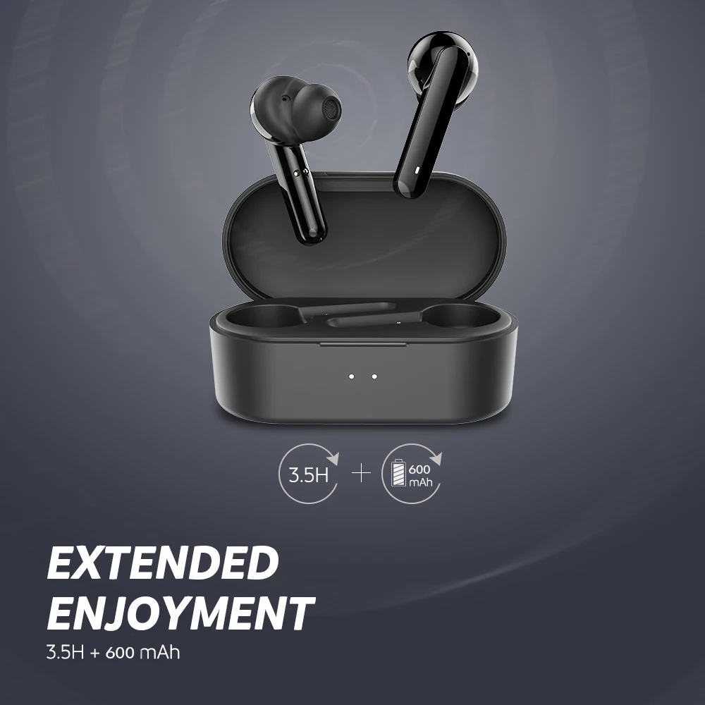 SoundPEATS Bluetooh 5 0 True Беспроводной наушники Truepods in-Ear Наушники-вкладыши TWS с Высокое