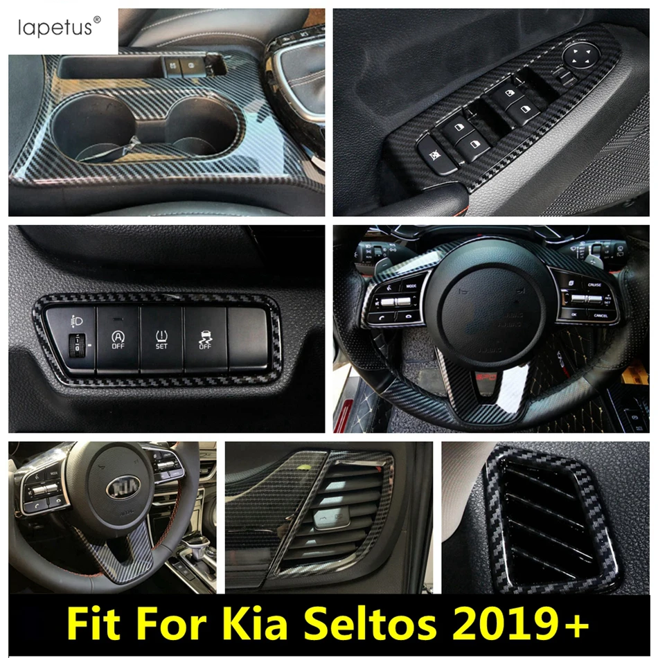 

Налсветильник ная панель из углеродного волокна для Kia Seltos 2019 - 2022