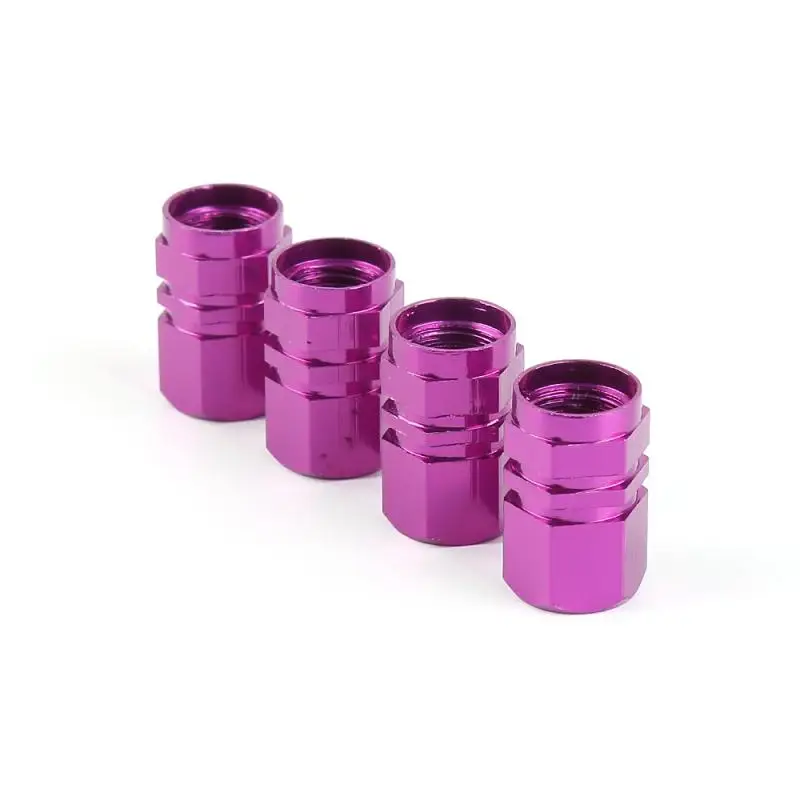 4 * шток клапана шины автомобиля Шапки шт. с болтовым креплением Алюминий Theftproof