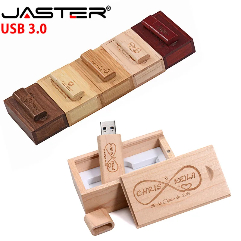 JASTER креативный Деревянный USB 3 0 флэш накопитель 4 ГБ/8 ГБ/16 ГБ/32 ГБ/64 Гб внешний