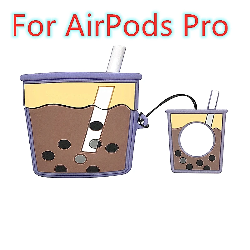 For AirPods Pro 3D милый чехол для наушников для Apple AirPods 1 2 3 Pro, силиконовый чехол Airpods3, защитный чехол, аксессуары - Цвет: For AirPods Pro