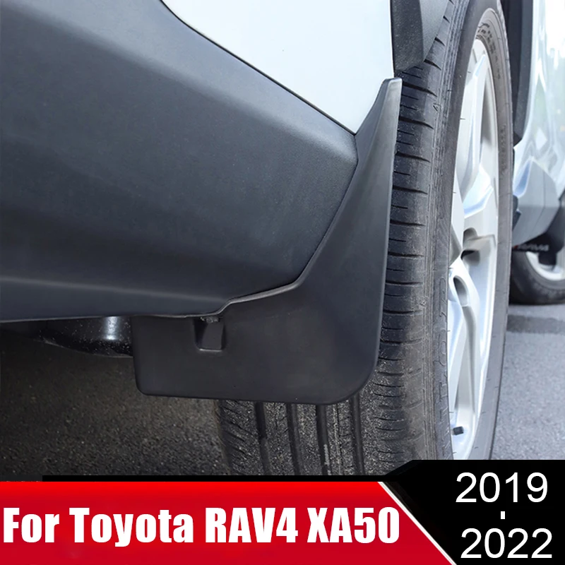 

4Pcs Car Mud Flaps Splash Guards Fender Durable Mudguards For Toyota RAV4 RAV 4 2019-2021 2022 XA50 Modification Accessories