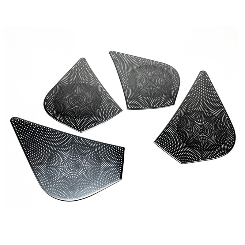 

For Ford Ranger 2015 2016 2017 2018 2019 2020 Car Stainless Steel Door Anti-Kick Film Cover And Speaker Loudspeaker Box Cover