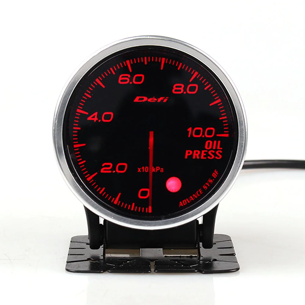 Измеритель давления масла и топлива Defi BF 2 5 дюйма 60 мм 7 цветов регулируемая