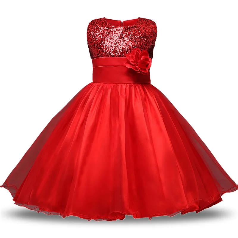 

Teen Girl Clothes Christmas Tutu Flower Kids Dresses For Girls Wedding Baby Girls Kids Ceremonies Party Costumes age 11 12 Years