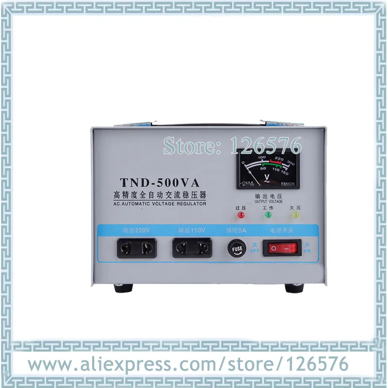 Выходной AC110V/AC220V сигнальный фазовый регулятор напряжения переменного тока 500 Вт 500VA регулятор входного напряжения 140V-260VAC