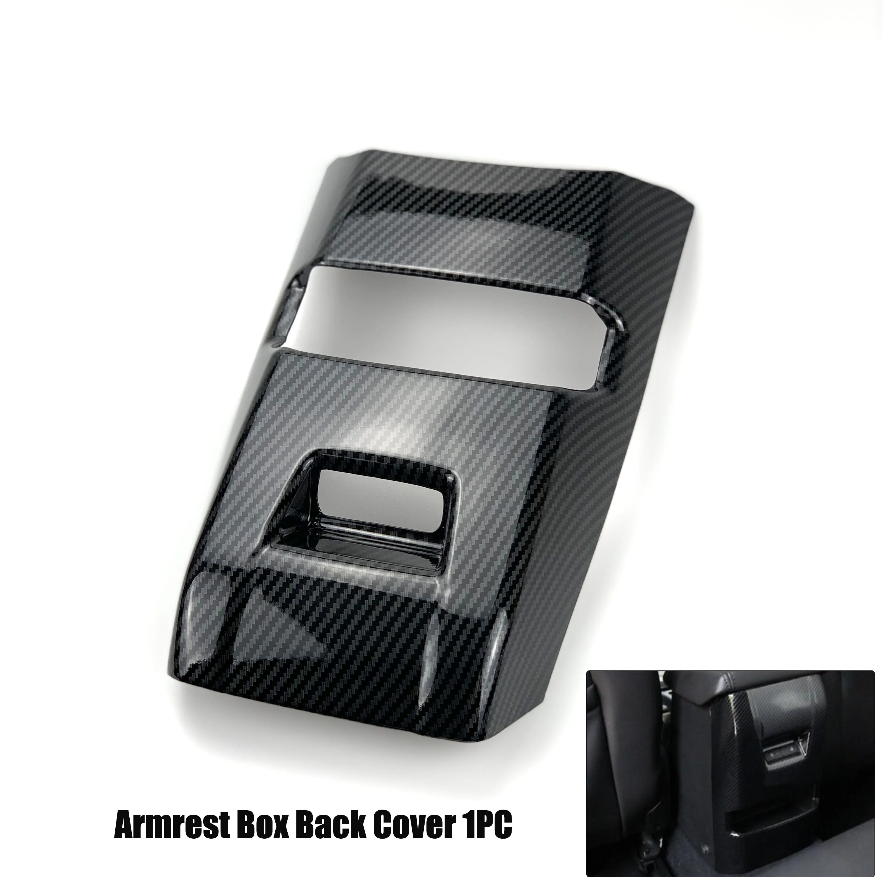 Armrest Back Cover Автомобильный-Стайлинг Шестерня панель держатель чашки дверная ручка рулевое колесо вентиляционное отверстие декоративный чехол для Ford Focus 3 mk3 - Название цвета: Armrest Back Cover