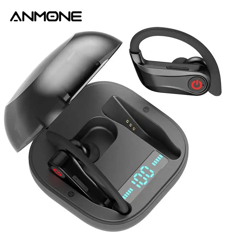TWS стереонаушники anmon с поддержкой Bluetooth 5 0 и микрофоном|Наушники гарнитуры| |