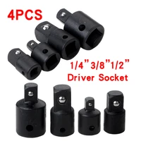 4pcs 14 38 12 drive socket adapter converter reducer air impact craftsman socket wrench adapter hand tools set repair tools