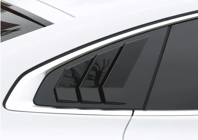 Для volkswagen passat cc 2019-2020 Sedan ABS затемненная задняя дверь жалюзи рамка подоконник