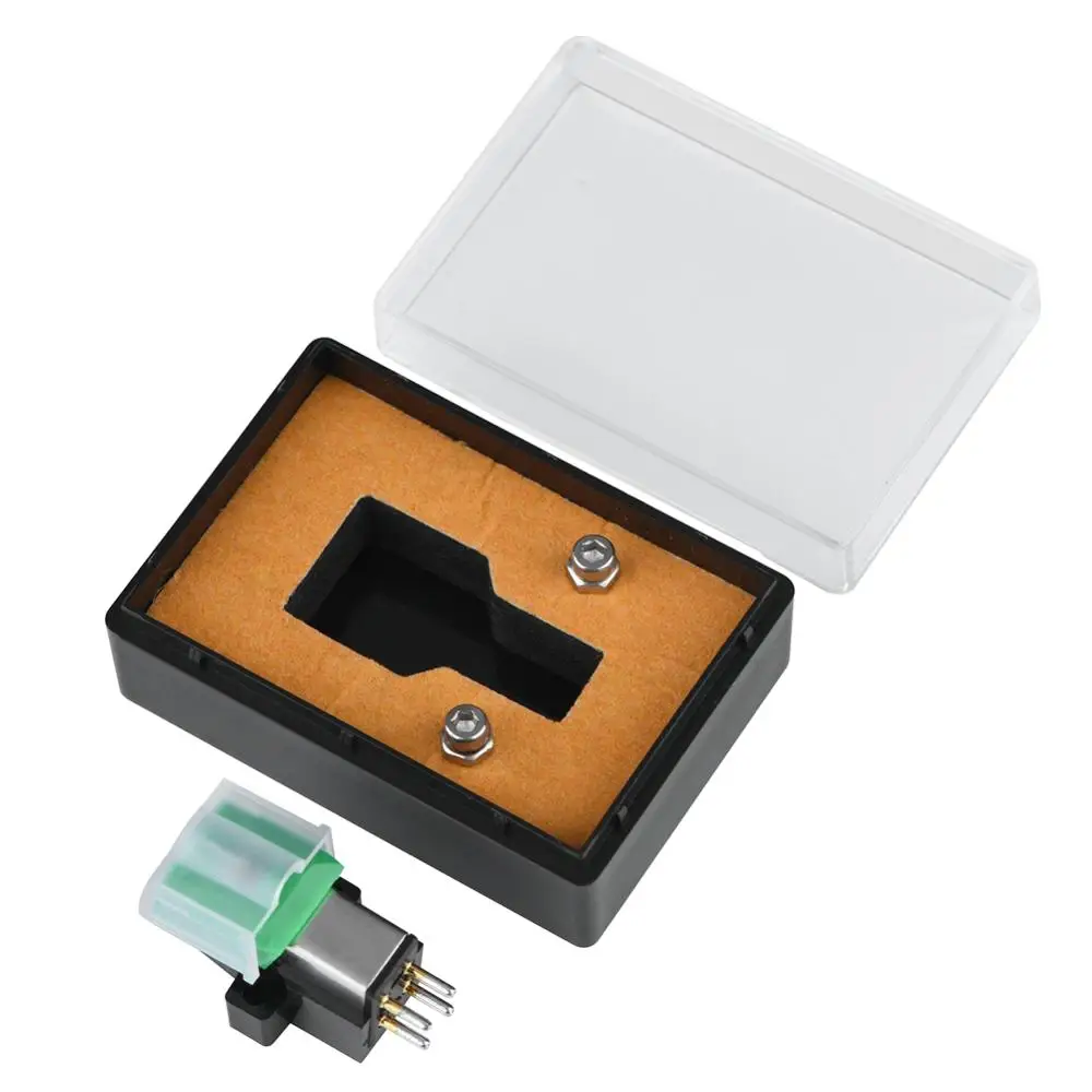 Высокое качество проигрыватель стилус 3 скорости 13 мм Шаг записи картридж для