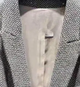 

2021 Spring and Autumn New Herringbone Pattern Sequins Fashion All-match Casual Slim Suit Women