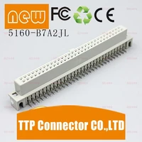 2pcslot 2 54mm legs width 5160 b7a2jl 60pins connector 100 new and original