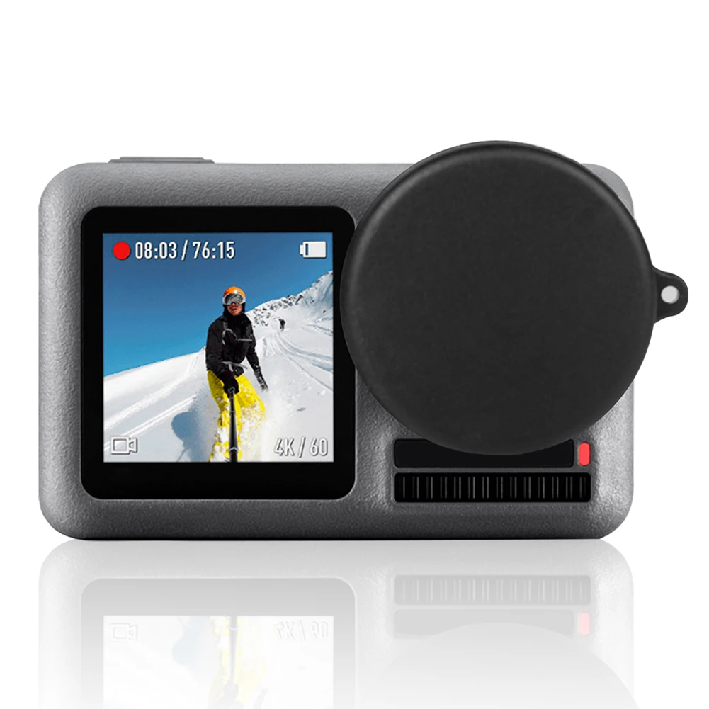 Крышка для объектива экшн-камеры ручная пластиковая мягкая крышка переноски