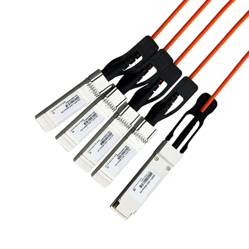 AOC 40 Гбит/с до 4*10G QSFP + Активный оптический кабель совместимый с