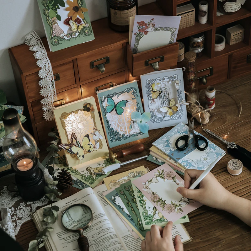 Этикетировочная бумага для этикеток в виде листьев сада эльфа 15 дюймов шт./пакет