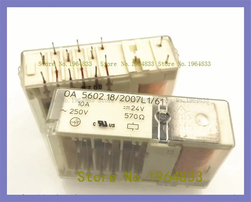 

relay OA 5602.18/2007L1/61 24VDC 10A the old