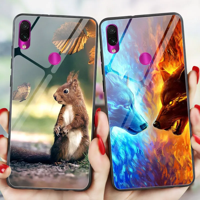 Чехол с животными для телефона Xiaomi Redmi 7 9A 7A 8A 6A 5 Plus чехол Note 8 PRO 9 S 5A Prime T Mi A3 9T 10 Lite |