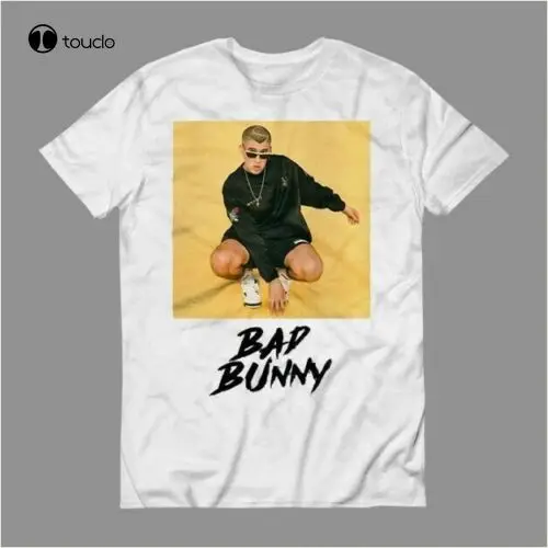 

Bad Bunny T-Shirt Hip Hop Rap T-Shirt Shirt Adult Tee Custom Aldult Teen Unisex Digital Printing Tee Shirt Fashion Funny New