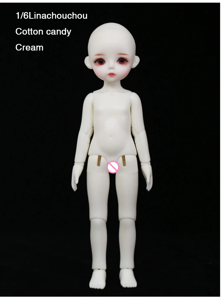 LinaChouchou хлопок конфеты крем bjd sd кукла для девочек День рождения Рождество Лучшие подарки
