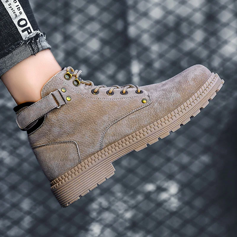 

Sneaker Man Casual Shoe Casual Shoes For Men Boty Leisure Man Sapato Black Zapatos Informales De Hombre Men's Boots Leather
