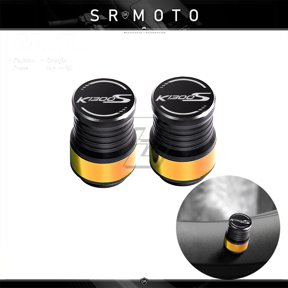 

Motorcycle Wheel Tire Valve Caps Case for BMW K1300S K1300 Rim