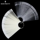 Накладные ногти, цветная карта, инструменты для практики демонстрации, прозрачная белая Пряжка, кольцо, инструмент для дизайна ногтей