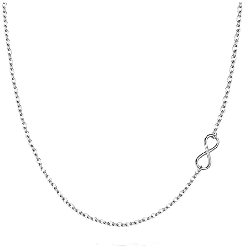 Модное ювелирное изделие ожерелье-чокер с маленькими боковыми дорожками 8 форм