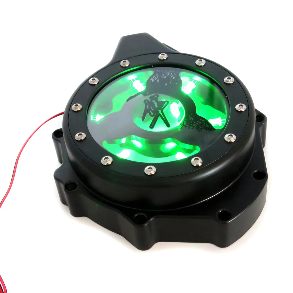 Aftermarket Бесплатная доставка Мотоцикл Запчасти зеленый светодиодный статор