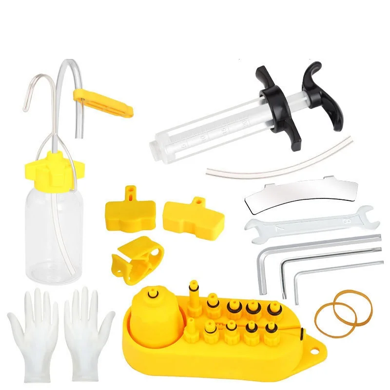 

Bike Tool Kit Hydraulic Brake Bleed Kit For Bike Bicycle Disc For SHIMANO Brake System Mineral Oil Brake Funnel Set